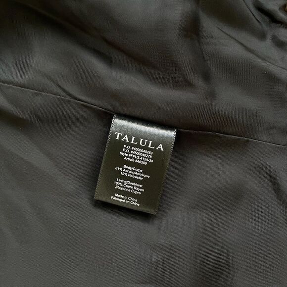 Talula Fsux Fur Open Style Vest - Picture 4 of 5